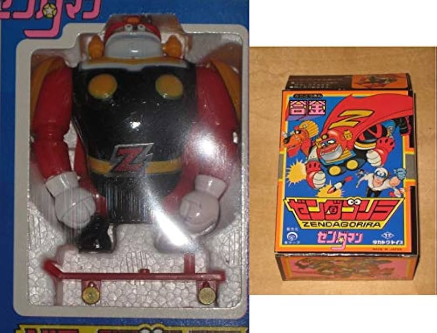 ゼングマン　ゼンダコトラ　ミニ合金 希少 ゼンダマン超合金 ゼンダワン ゼンダゴリラ ゼンダコトラ